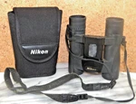 Nikon Aculon A30 10X25 Degree Black Binoculars 3011359 W/ Case & Strap. Fixed Price $52.95.