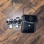 Vintage Tasco Binoculars 8X20 Light Weight Coated Optics Japan Model 502. Fixed Price $45.00.