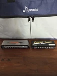 Donner Pedal Board With Case, Power Supplies, Cables, And Connectors. Fixed Price $100.00.