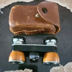 Vintage Made Occupied Japan Binoculars Pride Opera Glasses W/case 2.5X. Fixed Price $26.25.