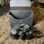 Vintage Traq 3002 7X35 Wide Angle Binoculars W/ Hard Case 525 Ft At 1000 Yds. Fixed Price $11.99.