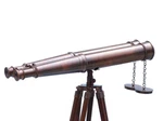 Floor Standing Admiral's Antique Copper Binoculars 62". Fixed Price $957.48.