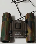 Compact Pocket Binoculars Sports Afield 8 X 21 7.0 Camo Neck Cord Hunting. Fixed Price $13.92.