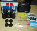 Tasco Binoculars Zip 2004 8X30 Mm 1981 Nfl With Bag And Original Box. Fixed Price $23.74.