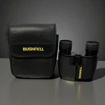 Bushnell Model #13-7208 8X25 Compact Binoculars With Soft Case. Fixed Price $13.50.
