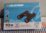 Celestron Landscout 10X25 Binocular - Roof Prism Black. Fixed Price $29.95.