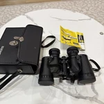 Vintage Bushnell Explorer Insta Focus Binoculars Wide Angle 7X35 11" Case. Fixed Price $40.00.