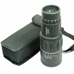 16X52 Monocular Zoom Dual Focus Rubber Armored Telescope For Hunting / Camping. Fixed Price $12.83.