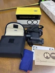 Vintage Bushnell Sportview Binoculars Pocket Size 4X30 Japan Leather Case & Box. Fixed Price $35.00.