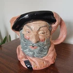 Vintage 1949 Large Royal Doulton Sir John Falstaff Character Jug D6287. Fixed Price $49.99.