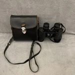 Galaxy Binoculars 35 367 Ft 1000 Yds No. M-05100456 Leather Strap W/ Bag. Fixed Price $19.99.