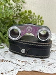 Vintage Green Selsi 2X Binocular Opera Glasses W Leather Case Japan. Fixed Price $39.00.