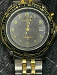 Fossil Starmaster Analog Gold Stainless Steel Watch Needs Battery Vintage. Fixed Price $29.99.