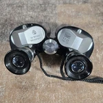 Vintage Bushnell 6X25 11.0 Broadfield Binoculars W/ Carry Case Compact. Fixed Price $52.50.