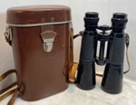 Antique Hensoldt Wetzlar Dialyt 7X50 Binoculars + Case WW2 Military. Germany. Fixed Price $495.00.