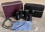 Vixen Binoculars 7X35 Field 11 Wide Angle Coated Lens Case Box Japan Vtg. Fixed Price $249.99.