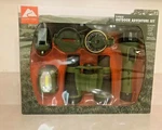Ozark Trail 5 Piece Outdoor Adventure Set Binoculars Compass Flashlight And More. Fixed Price $19.99.