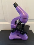 Levenhuk Rainbow 50L/D50L Plus Biological Microscope 64-1280X Purple Metal Body. Fixed Price $65.00.