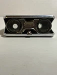 Vintage Stellar Made Japan Coated Lens Pocket 3X Opera Magnifying Binoculars. Fixed Price $19.00.