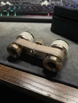 Vintage Bushnell 3X23 Theater Opera Glass 15-3230 Gold & Mother Of Pearl Japan. Fixed Price $37.62.