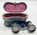 Antique Chevalier Opticien De Paris Opera Glasses With Original Case 1910S/1920S. Fixed Price $50.00.