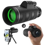 Jiasifu 40X60 High Definition Monocular Telescope Smartphone Adapter Black. Fixed Price $45.58.