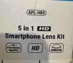 Apexel APL-HB5 In Hd Smartphone Lens Kit Telephoto Wide Macro Fisheye 2X 10X. Fixed Price $25.00.