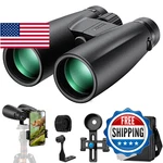 K&f Concept 12X50 Binoculars Telescope With Smartphone Adapter, Tripod. Fixed Price $99.91.