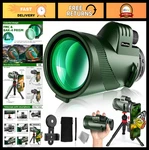 40X60 High Power Monocular Telescope With Smartphone Adapter & Tripod - Ideal Fo. Fixed Price $49.99.