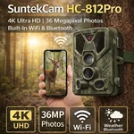 Suntekcam HC-812PRO 4K 36MP Wifi Bluetooth Trail Camera Ir Night Vision. Fixed Price $59.50.
