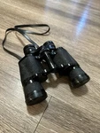 Vintage Ansco Deluxe Binoculars Model 9010 With Leather Case Hunting. Fixed Price $3500.00.