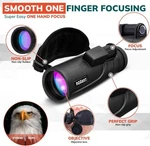 Roxant Hand Held Spotting Scope Falcon 10X42HD W/accessories - New Box. Fixed Price $26.50.