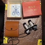 Vintage Collector, Milo Binocular, 10X20, Field 5 Coated Japan + Box Rare Item. Fixed Price $149.99.