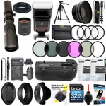 Nikon D7200 Hd Telescope Telephoto Zoom Lens 500-1000MM + 40PC Pro Accessory Kit. Fixed Price $305.04.