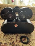 Vintage Tasco Model 118 7X35 578FT Japan Extra Wide Angle Binoculars W/ Case. Fixed Price $44.90.