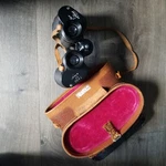 Sans & Streiffe 7X35 Binoculars Japan 7.1 Coated Optics W/ Leather Case, #. Fixed Price $35.00.