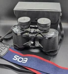 Vintage Focal 48084 Binoculars With Case 7 X Black 525 Ft 100 Yds 20-20-35S. Fixed Price $39.99.