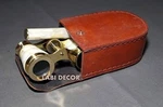 Antique French Mother Of Pearl & Brass Opera Glasses Working Binoculars Gift. Fixed Price $38.22.