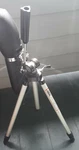 Vintage Focal Tripod 20-08-43 Max Length 55" Folded 21" Scope Not Included. Fixed Price $21.95.