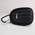 Nikon Rugged Padded Case Bag Pouch For Cameras W/ Carabiner - Great. Fixed Price $15.00.