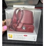 Nikon CB-N2000SE Leather Body Case W/ Strap, Red, For J1. Fixed Price $30.00.