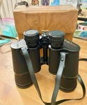 Vintage Selsi 10 X 50 1960 Light Weight Luminous Binoculars With Case.. Fixed Price $25.00.