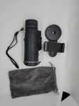 Cosbity Universal Phone Monocular Telescope Zoom 12X50. Fixed Price $25.00.