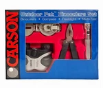 New Carson Outdoor Pak Binoculars Set Compass Flashlight Multi Tool. Fixed Price $29.99.