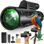 Asacam 80X100 Telescope High Powered For Smartphone Hd Monoculars. Fixed Price $74.58.