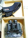 New/old Stock Tasco 2001 Fully Coated Binoculars Zip Focus 7X35MM Wooden Box. Fixed Price $89.99.