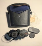 Pre-owned Sears Binoculars Model 6202-A With Leather Case. Fixed Price $44.00.