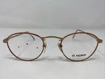 St. Mortiz Desiree Gold/red 50-20-140 Metal Full Rim Eyeglasses Frame CY82. Fixed Price $14.63.