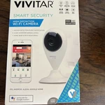 Vivitar Smart Home Security Wi-fi IPC112N-WHT. Fixed Price $27.00.