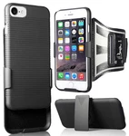 Slim Case + Armband Belt Clip Holster For Iphone 2022 2020 - Black. Fixed Price $19.95.